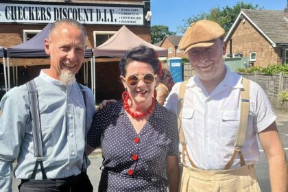 The 1940s Street Party in Churchtown in Southport. Photo by Andrew Brown Stand Up For Southport