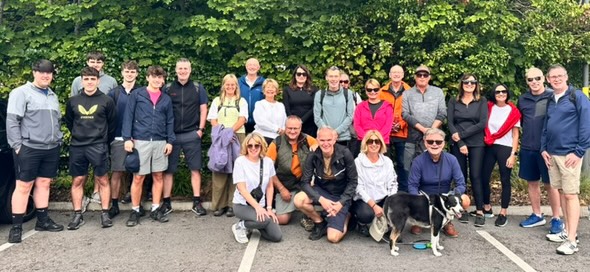 Friends and family taking part in a 10 mile walk along the Sefton coast have raised over £5,000 for Elsies Story