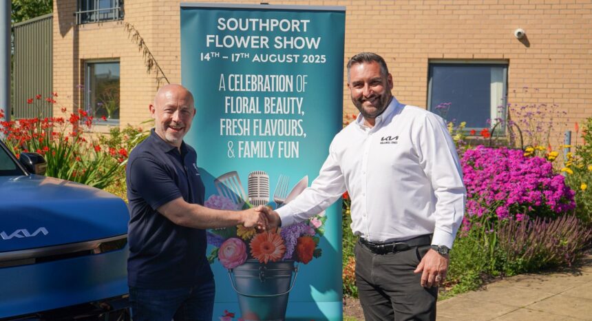 Halliwell Jones Kia Southport is the headline sponsor of the Southport Flower Show for 2025