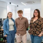 Hatters Digital Marketing Agency is the first tenant in the new Eastbank Enterprise Arcade in Southport. Photo by Bertie Cunningham Southport BID