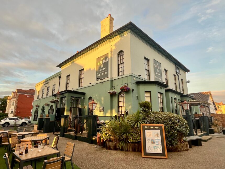 The Imperial pub on Albert Road in Southport. Photo by Andrew Brown Stand Up For Southport