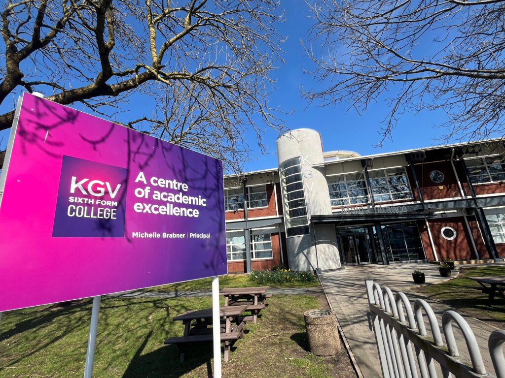 KGV Sixth Form College in Southport. Photo by Andrew Brown Stand Up For Southport