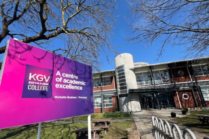 KGV Sixth Form College in Southport. Photo by Andrew Brown Stand Up For Southport