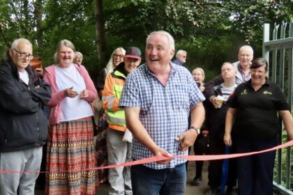 Visitors enjoyed the official opening of The Kitchen Garden at Hesketh Park in Southport. Photo by Andrew Brown Stand Up For Southport