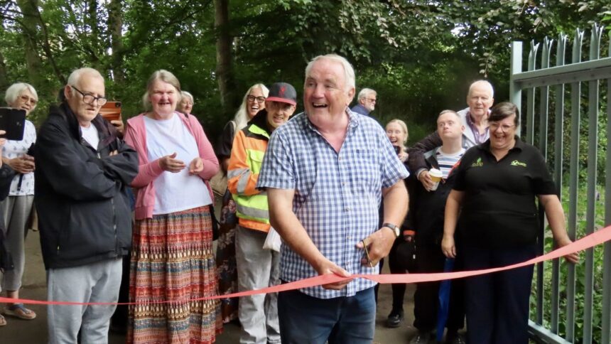 Visitors enjoyed the official opening of The Kitchen Garden at Hesketh Park in Southport. Photo by Andrew Brown Stand Up For Southport