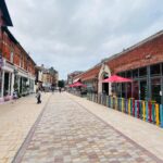 The revamped Market Street in Southport.