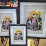 The Hope Not Hate artwork by Graphic Zombie, printed by print Quarter and sold by Parkinsons Books in Southport