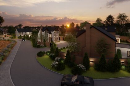 Plans have been drawn up for Ascot Property by Baldwin Design Consultancy Limited to build 23 homes and a 100 space car park at the former Shorrocks Hill Country Club site in Formby