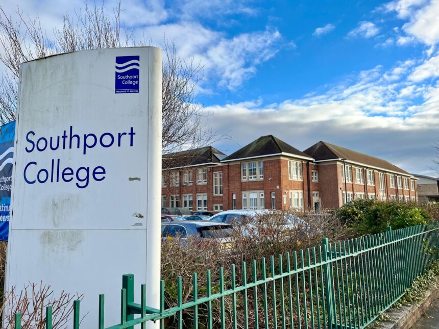 Southport College. Photo by Andrew Brown Stand Up For Southport