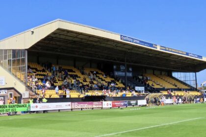 Southport Football Club. Photo by Andrew Brown Stand Up For Southport
