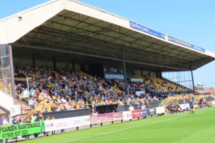 Southport Football Club. Photo by Andrew Brown Stand Up For Southport