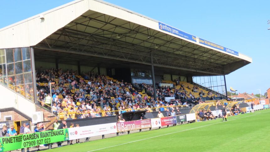 Southport Football Club. Photo by Andrew Brown Stand Up For Southport