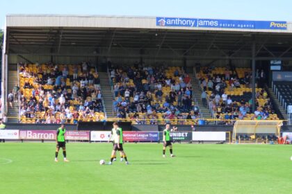 Southport Football Club. Photo by Andrew Brown Stand Up For Southport