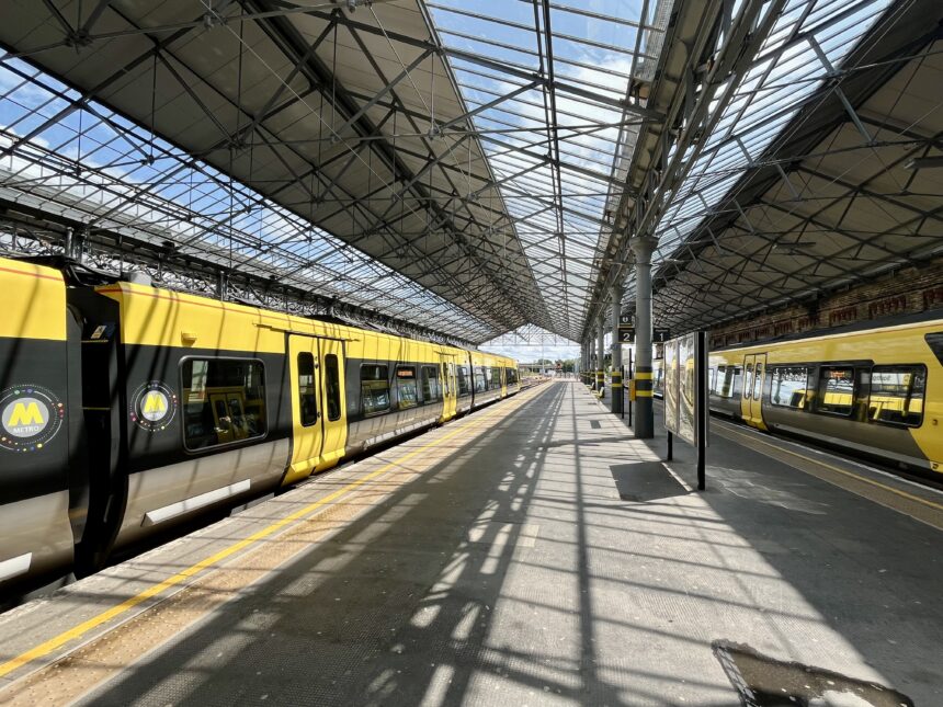 Merseyrail trains at Southport Train Station. Photo by Andrew Brown Stand Up For Southport