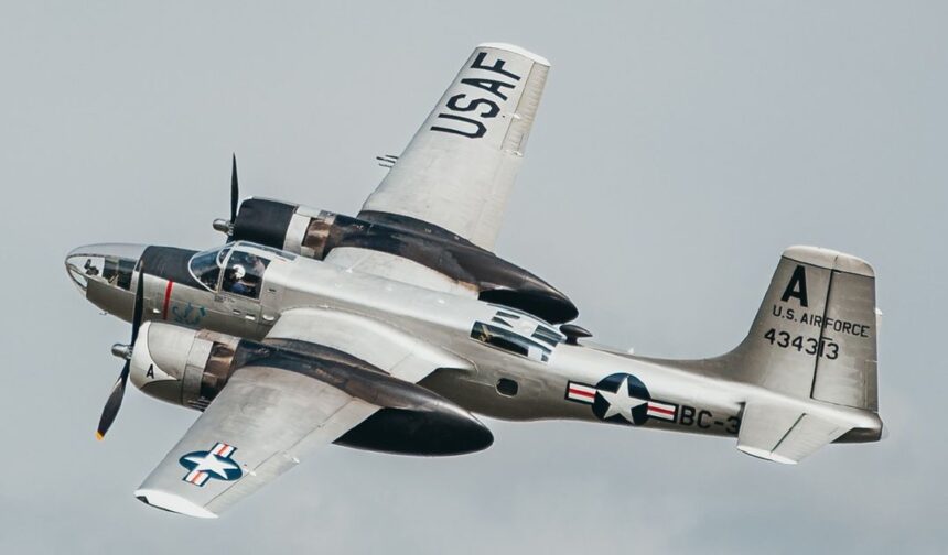 The Douglas A-26 Invader will fly at Southport Air Show