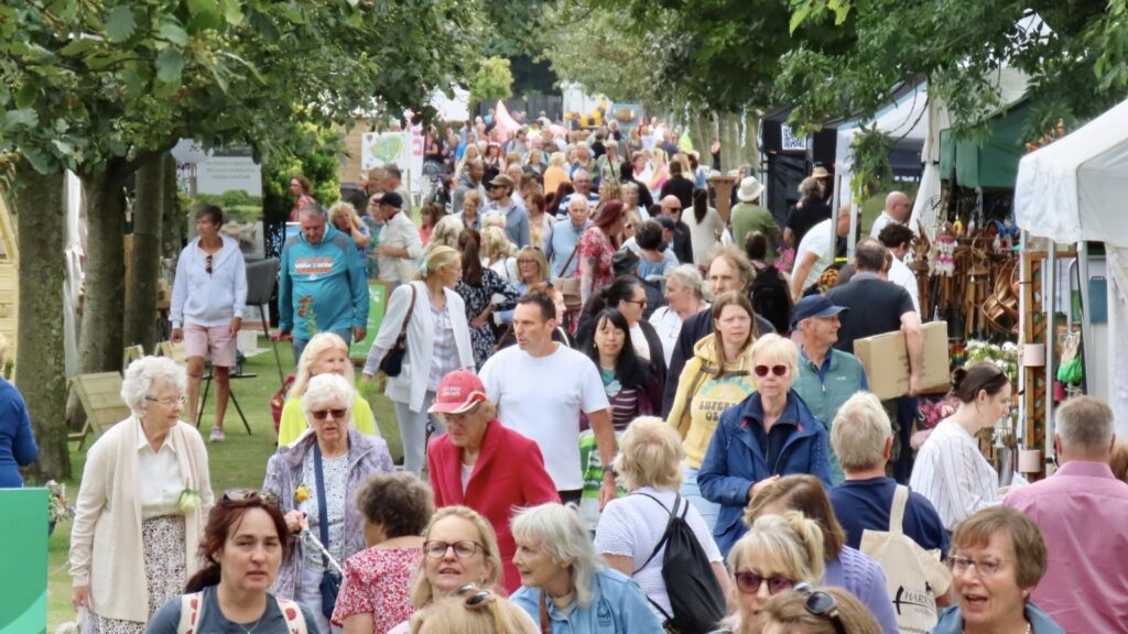 Southport Flower Show. Photo by Andrew Brown Stand Up For Southport