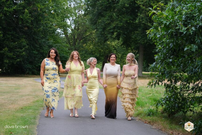 The Southport Summer Soirée raises over £20,000 for Bebes Hive CIC. Organisers Dorothy Taylor, Stephanie Sparks, Caroline Farrington, Sharon Bain and Lucy Harper. Photo by Dave Brown Photography