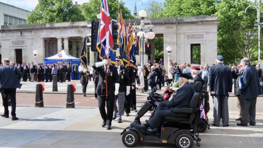 A VJ80 Service will take place at the War Memorial on Lord Street in Southport on Friday, 15th August 2025