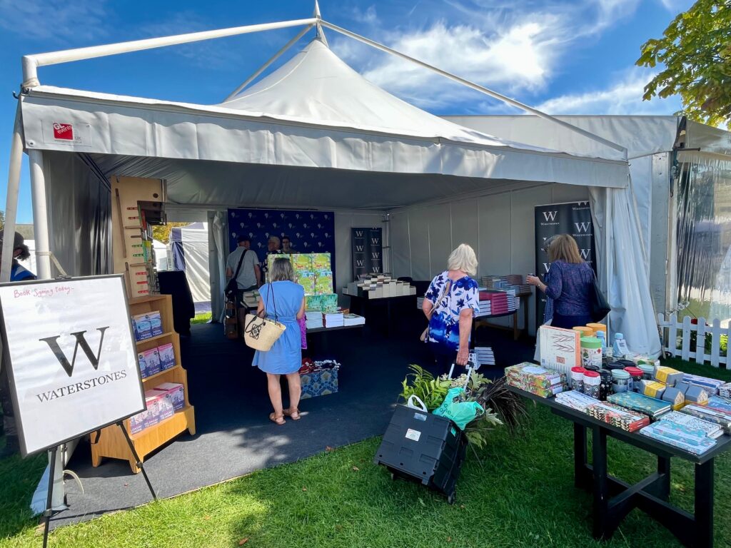 The Waterstones Pop-Up Book Festival at Southport Flower Show. Photo by Andrew Brown Stand Up For Southport