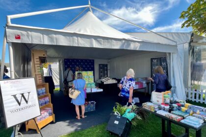 The Waterstones Pop-Up Book Festival at Southport Flower Show. Photo by Andrew Brown Stand Up For Southport