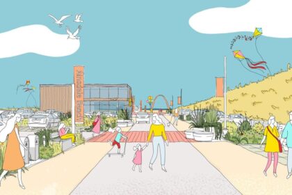 A vision has been unveiled for the future of the gateway to the coast at Ainsdale in Southport