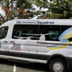 The new minibus for 281 (Southport) Squadron Air Training Corps. Photo by Andrew Brown Stand Up For Southport