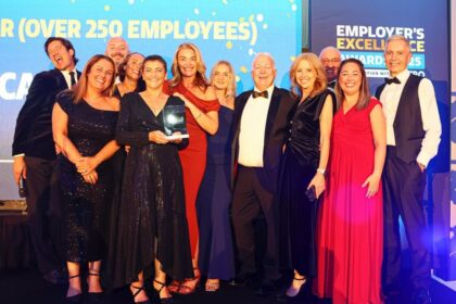 Alcedo Care has been named Large Employer of the Year 2025 at the Employers Excellence Awards. Photo by Employers Excellence Awards