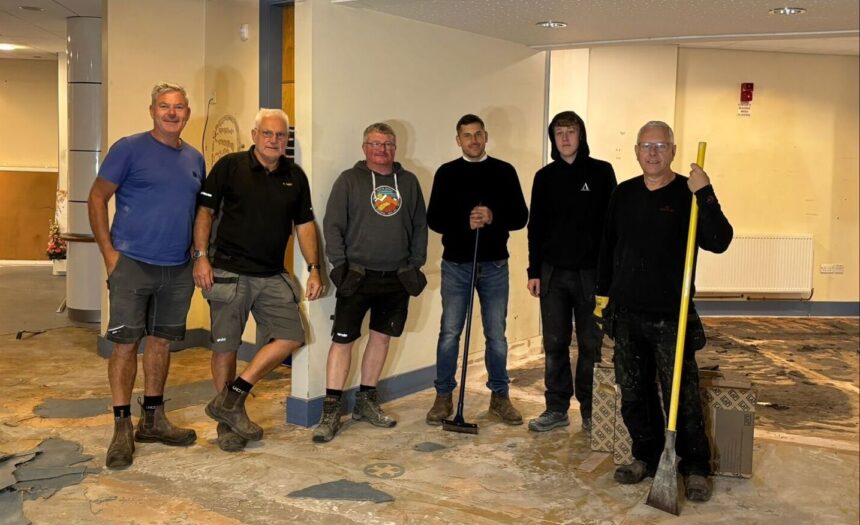 Work has begun this week to create the new Bebe's Hive home in Southport with support from the team at Kingswood Homes