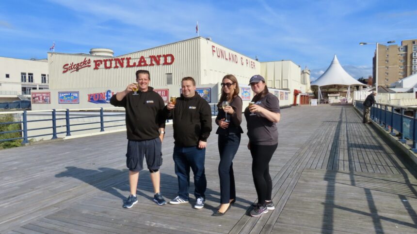 The new Beer On The Pier festival in Southport will take place on Southport Pier on Saturday 20th September 2025. Photo by Andrew Brown Stand Up For Southport