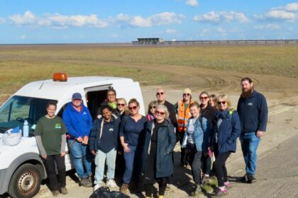 Volunteers take part in the Great British Beach Clean organised by The Hearth plus the Climate And Sustainability Action (CASA) business network. Photo by Andrew Brown Stand Up For Southport