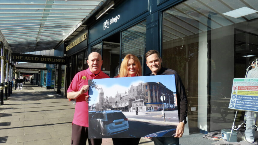 Barry Ledy, Jenny Phillips and Mike Smith are getting ready for the oepning of the new LOL Bingo on Lord Street in Southport