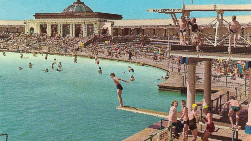 The former Southport Sea Bathing Lake will be part of the Twentieth Century Seaside Architecture talk at The Atkinson