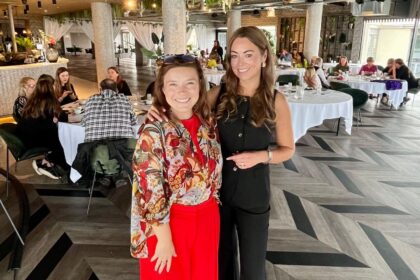 Southport Life has been founded by Lizzie Barnett, owner of Studio Nine and Southports Journey (left) and Serena Silcock-Prince, Operations Manager at Silcock Leisure Group (right). Photo by Andrew Brown Stand Up For Southport
