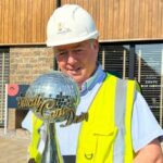 Kingswood Homes site manager Luke Redshaw is taking part in the 2025 Strictly Queenscourt fundraising event in Southport