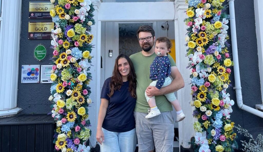Sunnyside Guest House in Southport has been named as one of the UKs 100 most inspiring small businesses for 2025 by the Small Business Saturday campaign