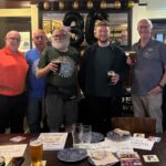 The Sir Henry Segrave Wetherspoon pub in Southport has celebrtaed its 30th birthda with a Phoenix Brewery Meet The Brewer and Tap Takeover event. Pictured are Lucy and Becca, the representatives from Phoenix Brewery; Southport & West Lancs CAMRA Branch Chairman Doug Macadam along with several other Southport CAMRA branch members; a number of our regulars and finally Shift Managers Stuart Ochiltree and Abbie Crane