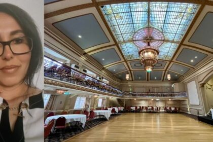 Anikó Agócs is taking part in the Strictly event at ther Prince Of Wales Hotel in Soputhport to raise funds for Queenscourt Hospice