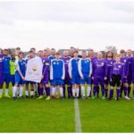 The TNF Group (Thursday Night Football) who have raised over £1,000 for Bebes Hive UK through their game at Fleetwood Hesketh in Southport