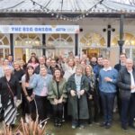 A large crowd of well-wishers and supporters enjoyed the soft launch of The Big Onion in the Town Hall Gardens in Southport. Photo by Andrew Brown Stand Up For Southport