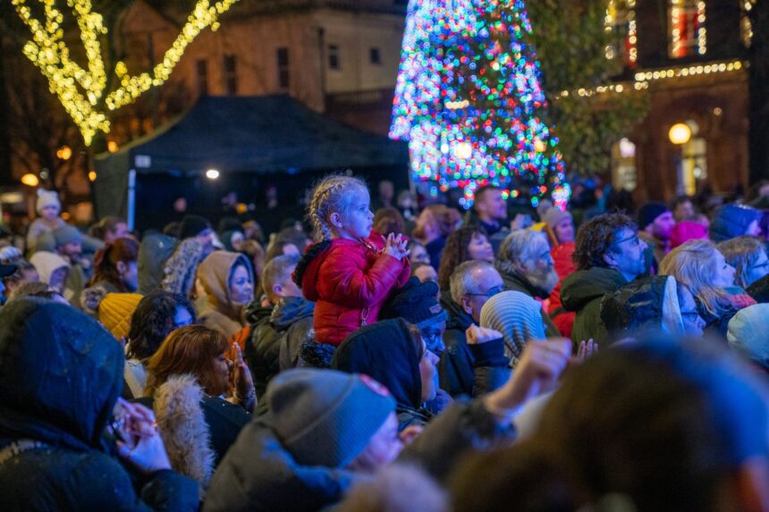 Families are invited to enjoy the Southport Christmas Spectacular. Photo by Bertie Cunningham Southport BID