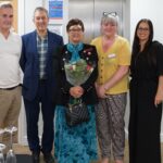 Residents and staff at Connell Court in Southport have celebrated their first anniversary since being led by Crestview Care. Guest of honour was Deputy Lieutenant of Merseyside Julie Lawson BEM. Photo by David Brown Photography