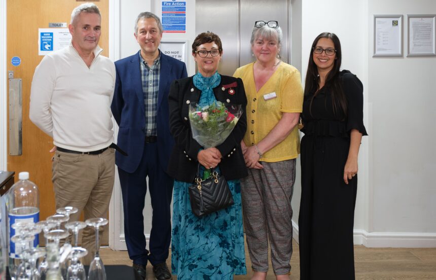 Residents and staff at Connell Court in Southport have celebrated their first anniversary since being led by Crestview Care. Guest of honour was Deputy Lieutenant of Merseyside Julie Lawson BEM. Photo by David Brown Photography
