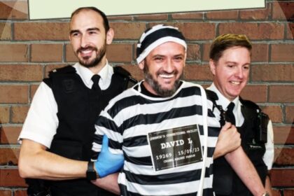 David Lloyd, the founder of Lloyd & Co Financial Planning in Southport, raised funds for Queenscourt Hospice through their Jail and Bail event - now hes taking part in their Strictly fundraiser