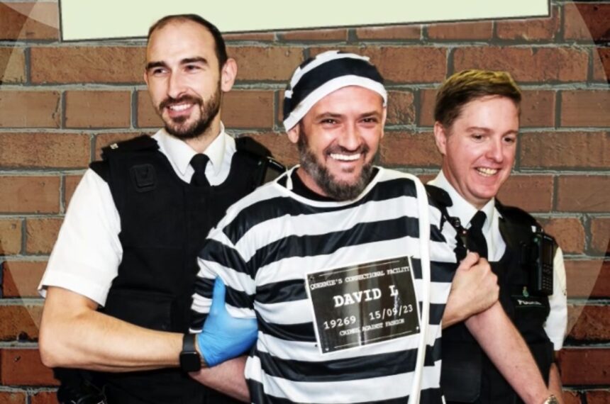 David Lloyd, the founder of Lloyd & Co Financial Planning in Southport, raised funds for Queenscourt Hospice through their Jail and Bail event - now hes taking part in their Strictly fundraiser