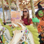 Families are invited to enjoy the new Pier By The Pier Halloween events in Southport this October Half Term at attractions including Silcock's Carousel, Silcock's Pier Family restaurant and Masters Putting Green. Pictured are Serena Silcock-Prince (Silcock Leisure Group) and Kristina Cunningham (Regally Royal Parties)