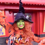 Families are invited to enjoy the new Pier By The Pier Halloween events in Southport this October Half Term at attractions including Silcock's Carousel, Silcock's Pier Family restaurant and Masters Putting Green. Pictured is Willow the Witch from Regally Royal Parties