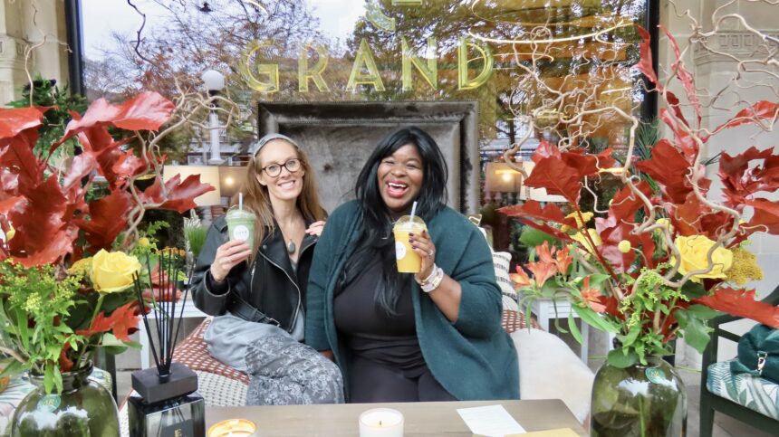 Southport creatives Claire Mills and Michelle Foster are teaming up to launch an exciting new podcast Michelle & Mills  Styled and Unscripted. Photo by Andrew Brown Stand Up For Southport