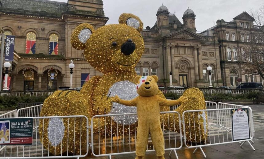 Southport Hesketh Round Table and Pudsey Bear are supporting Children in Need