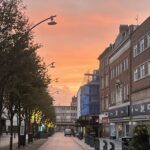 A scenic photo of a sunset on Chapel Street in Southport. Photo by Andrew Brown Stand Up For Southport