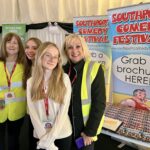 Volunteers at Southport Comedy Festival.
